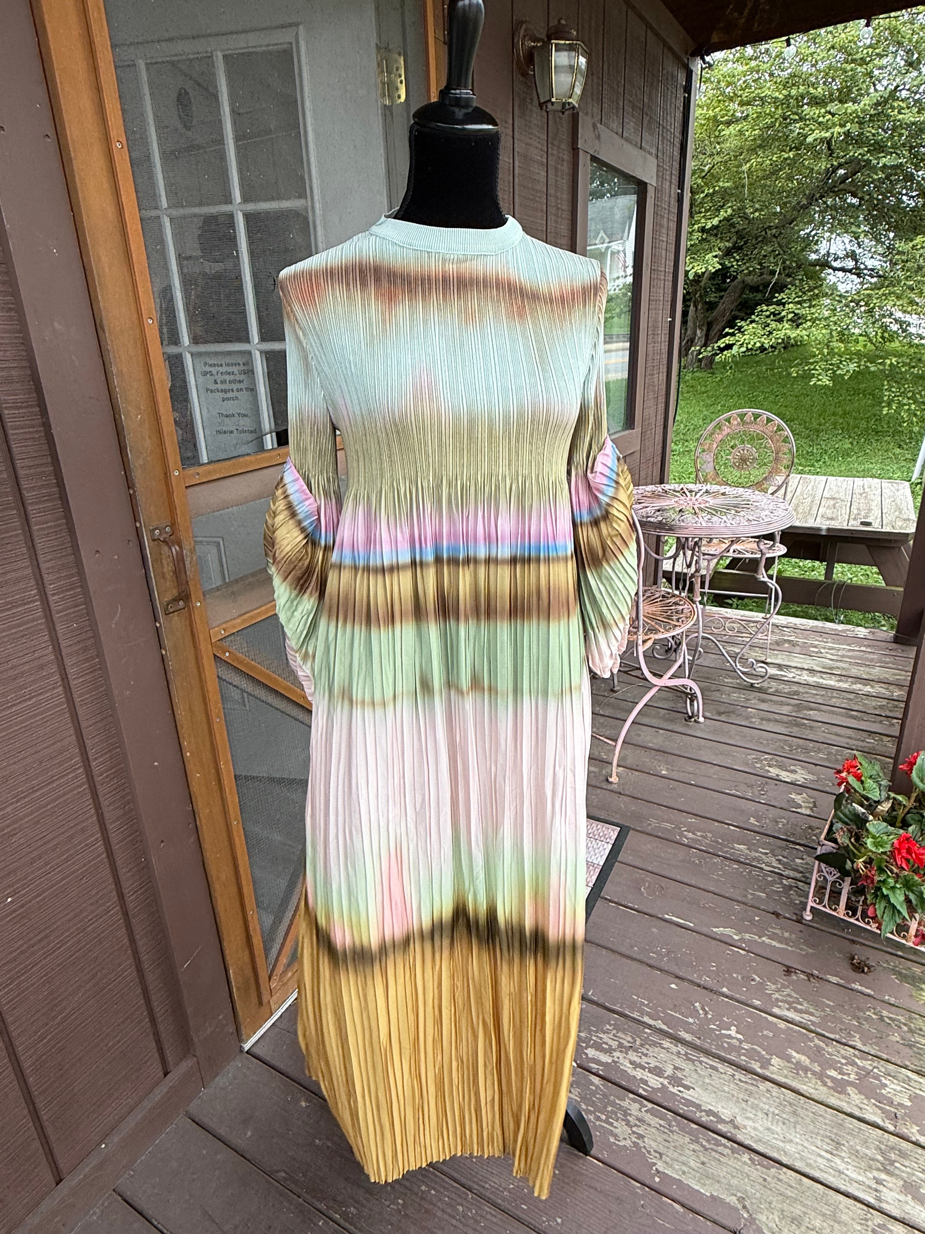 Majestic Grace Dress - Pastel Ombré