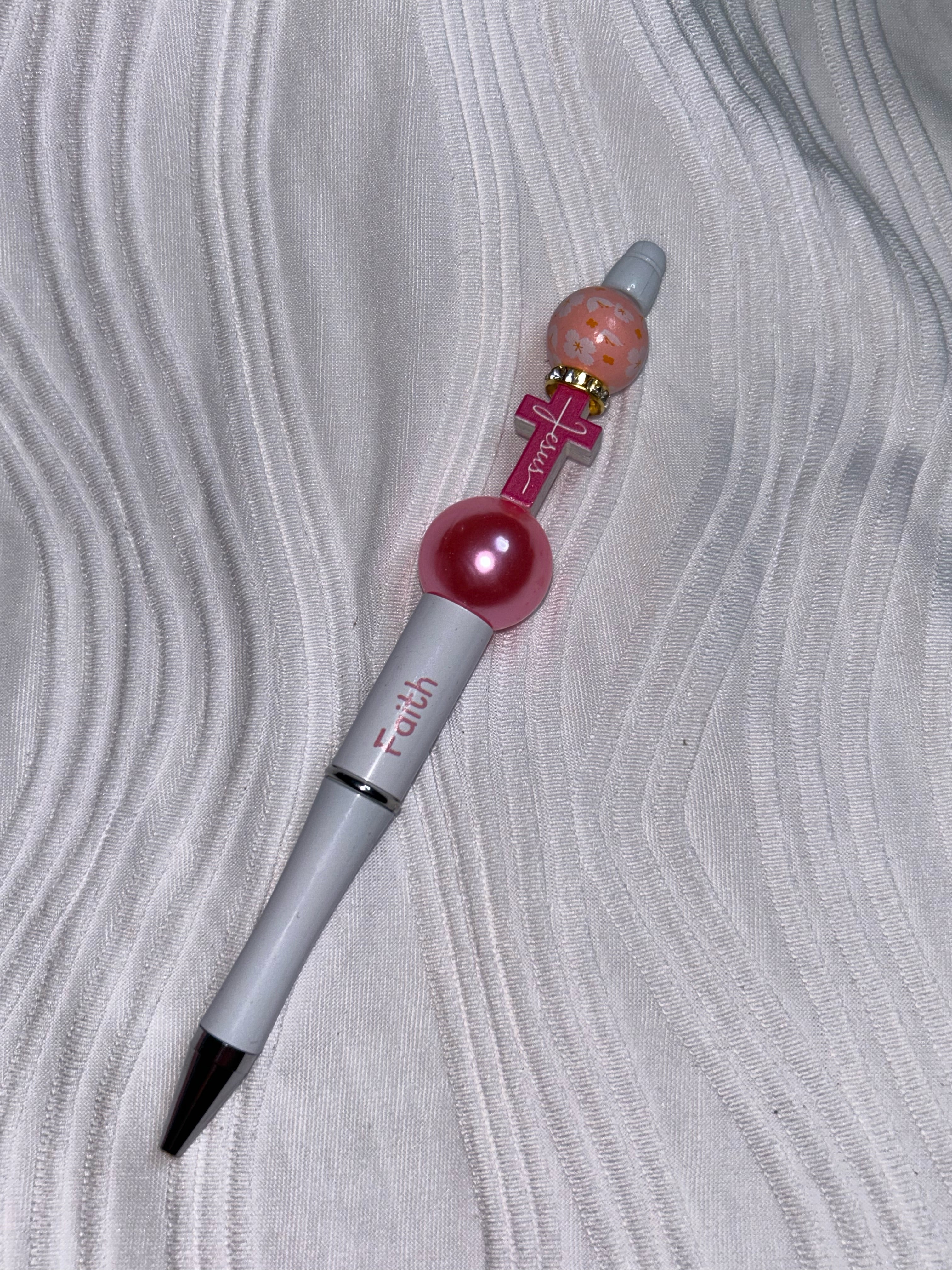Beaded pens and beaded pencils
