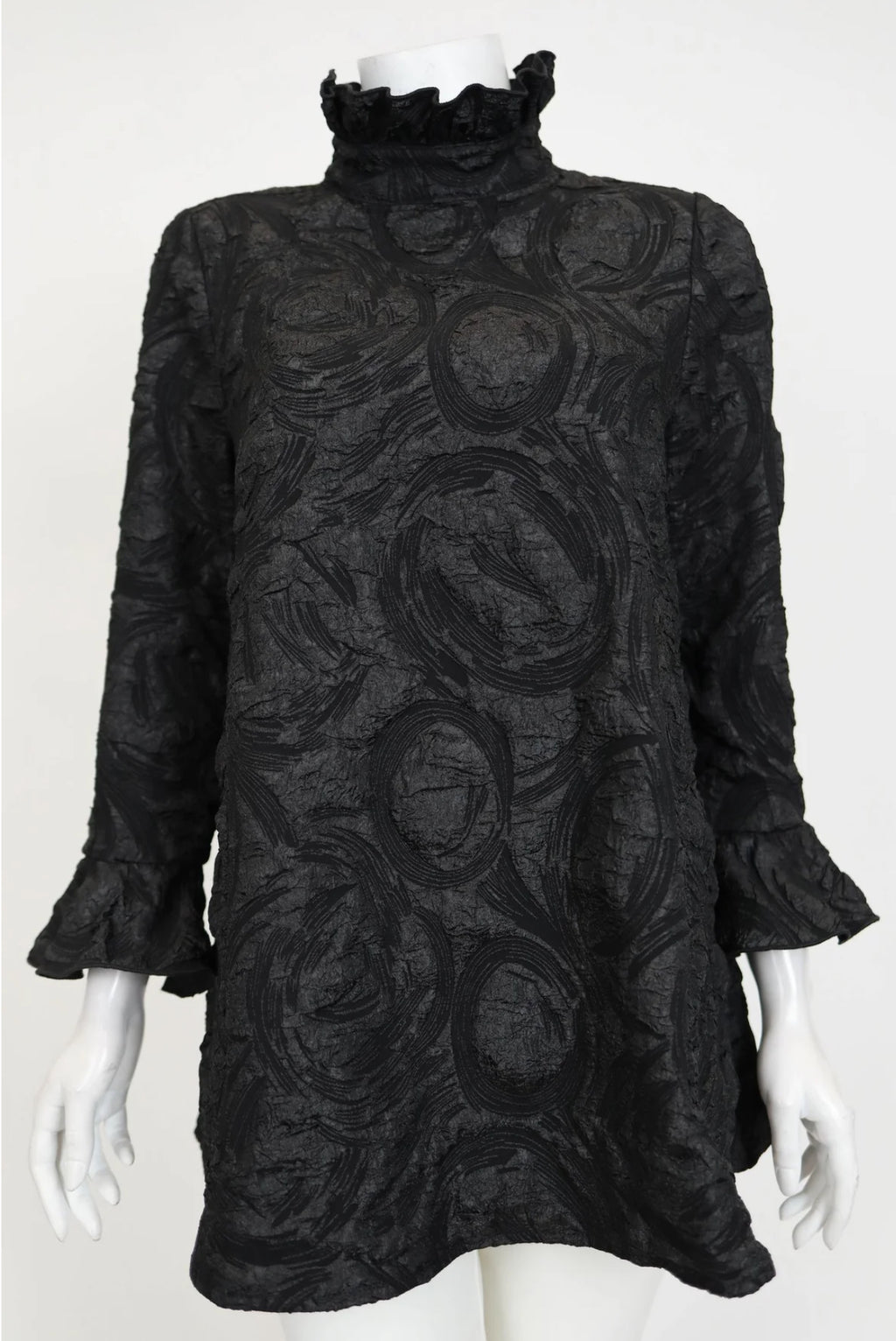 IC Collection Ruffle Collar Top *Final Sale*