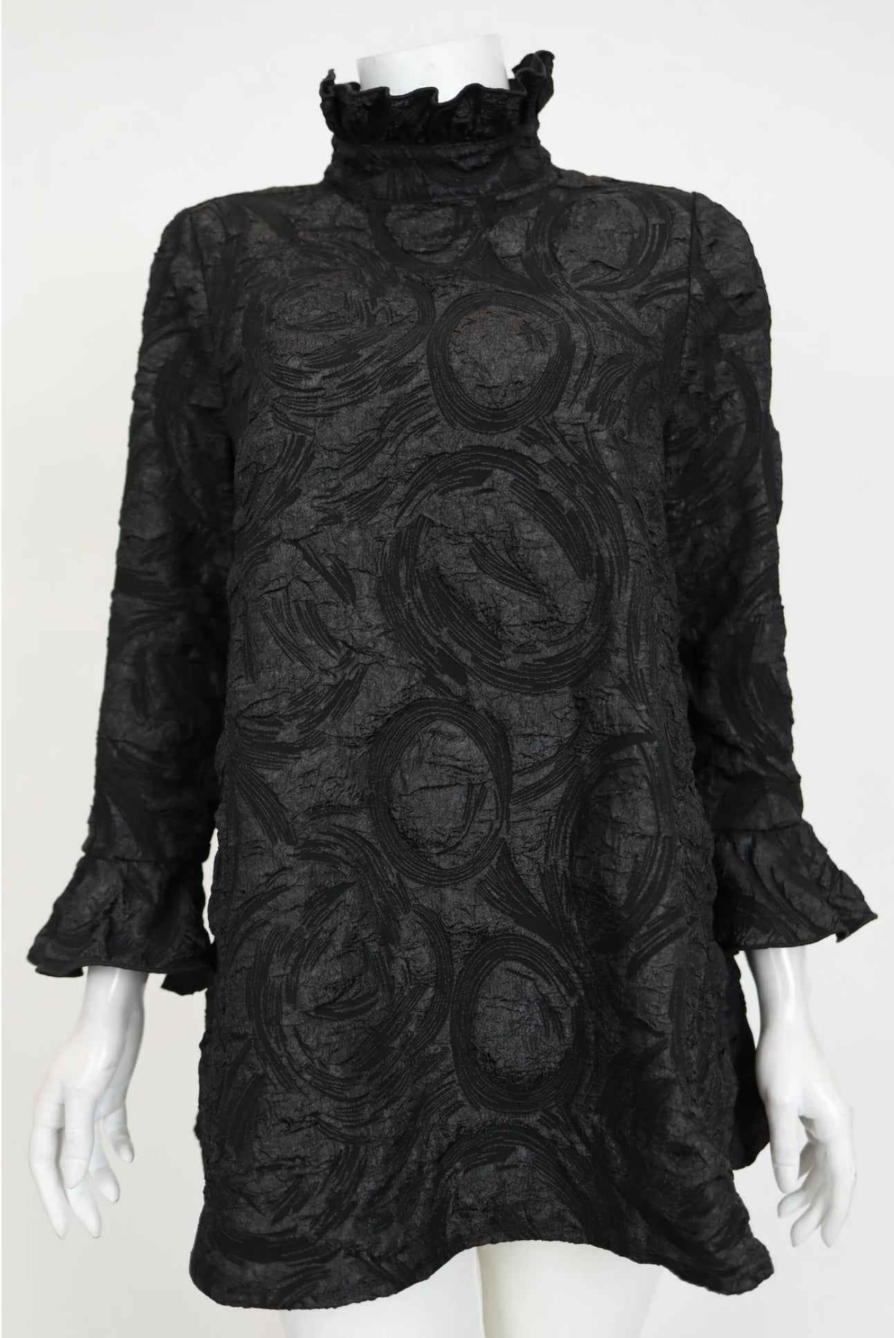 IC Collection Ruffle Collar Top *Final Sale*
