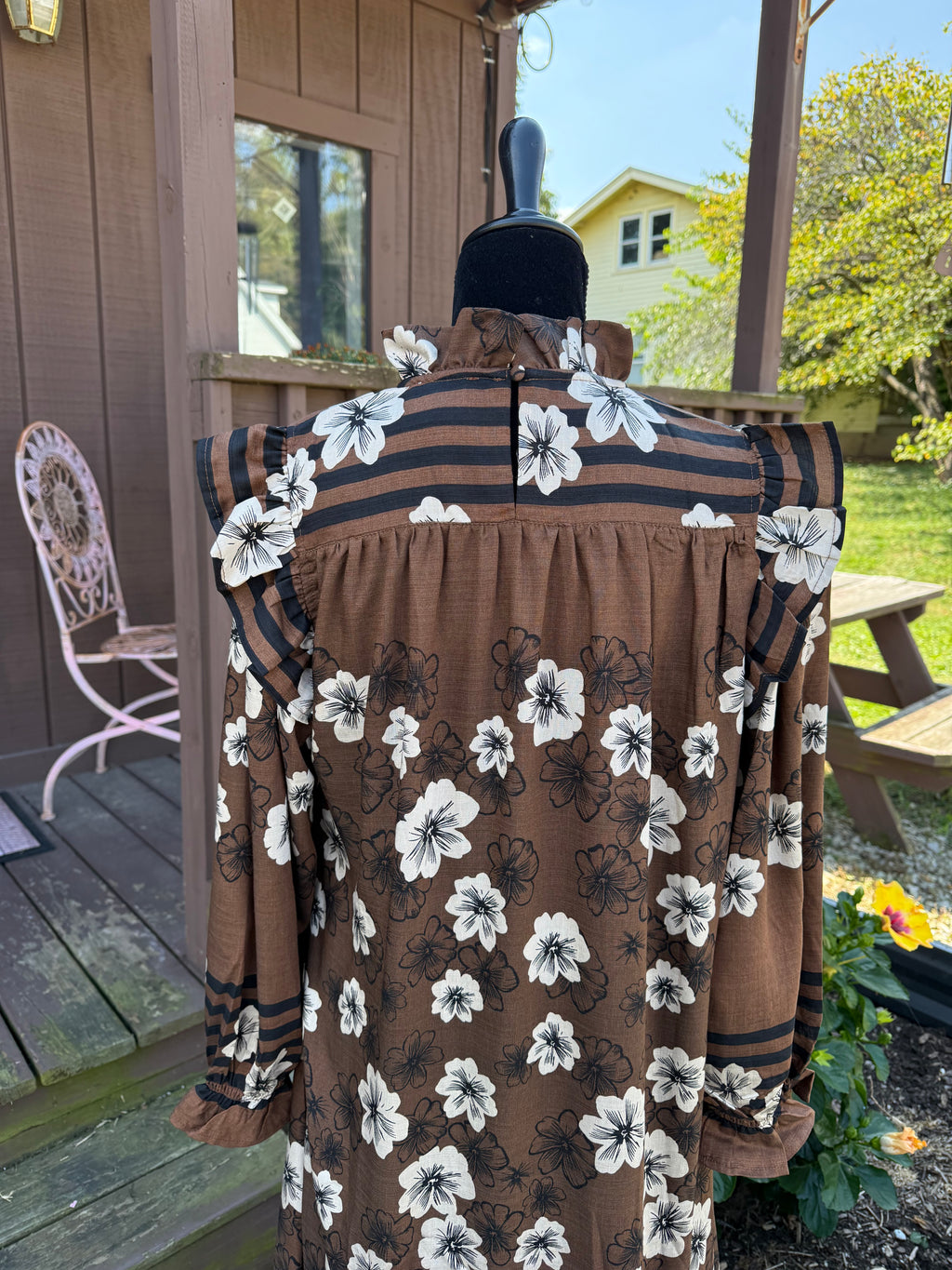 Sadie Dress - Brown