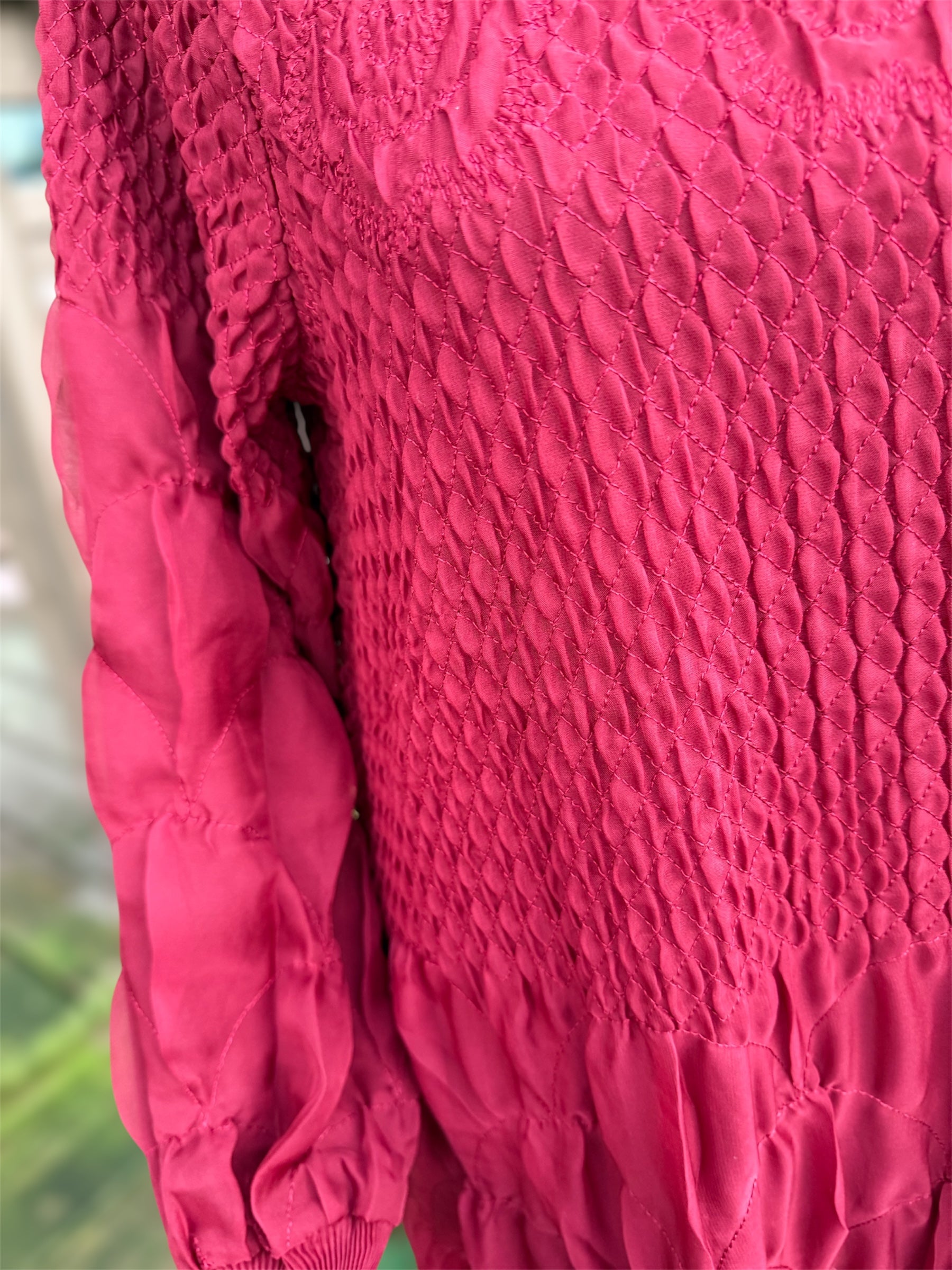 Mystical Nights Dress - Wine Red