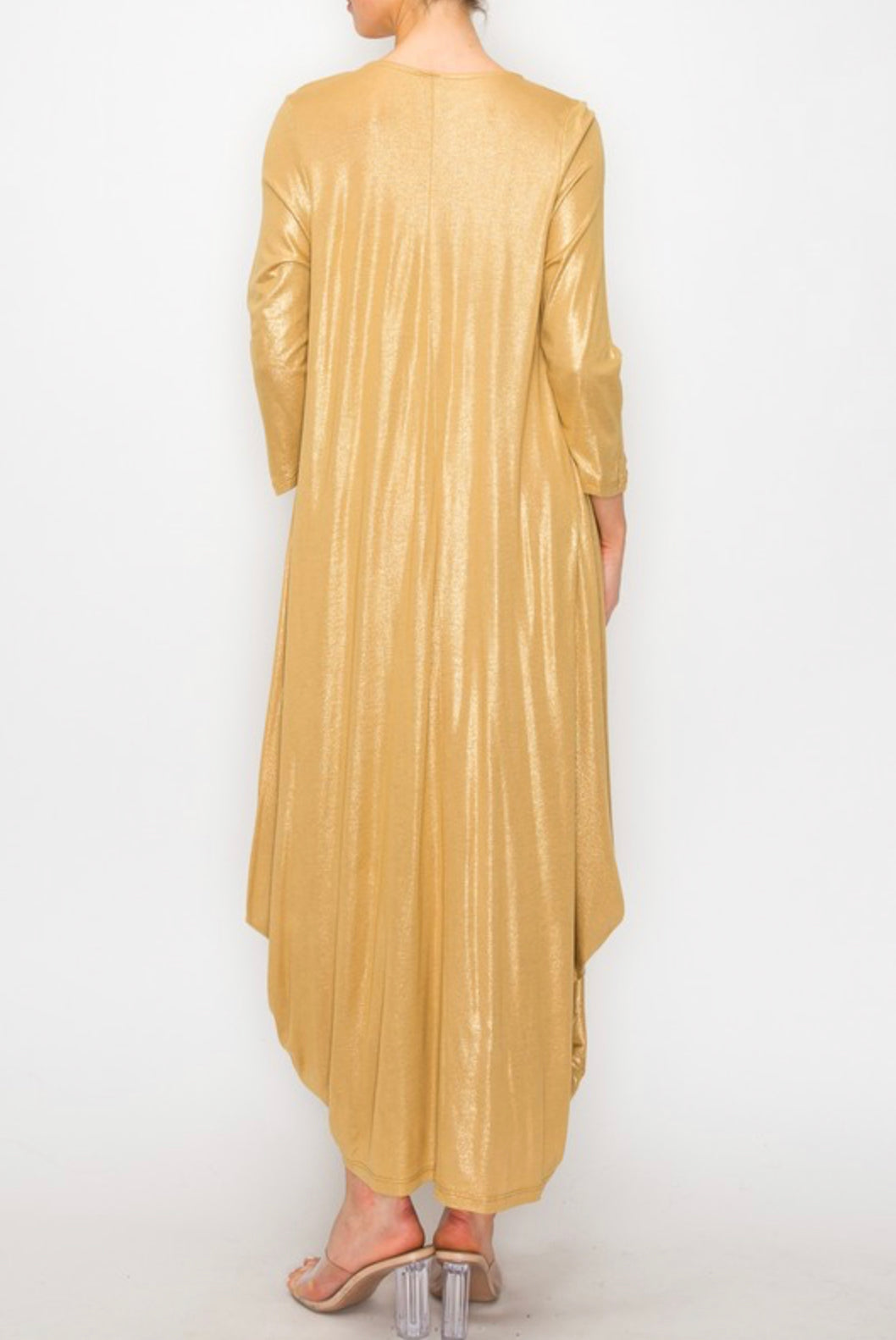 Gold Vanessa Dress *Final Sale*