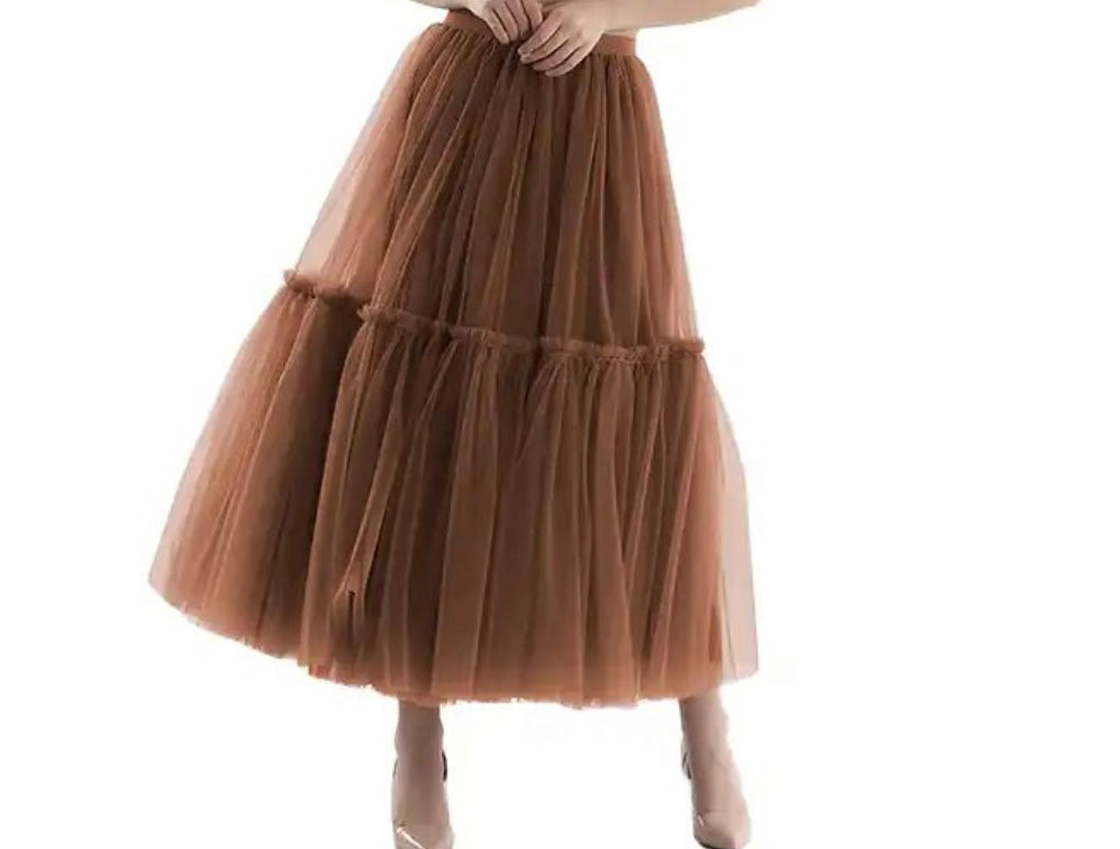 Maxi Tulle Skirt