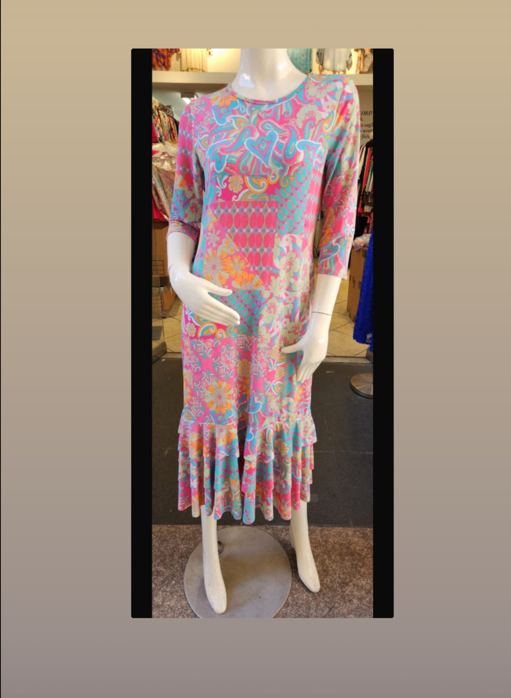 Colorful Layering Dress *Final Sale*