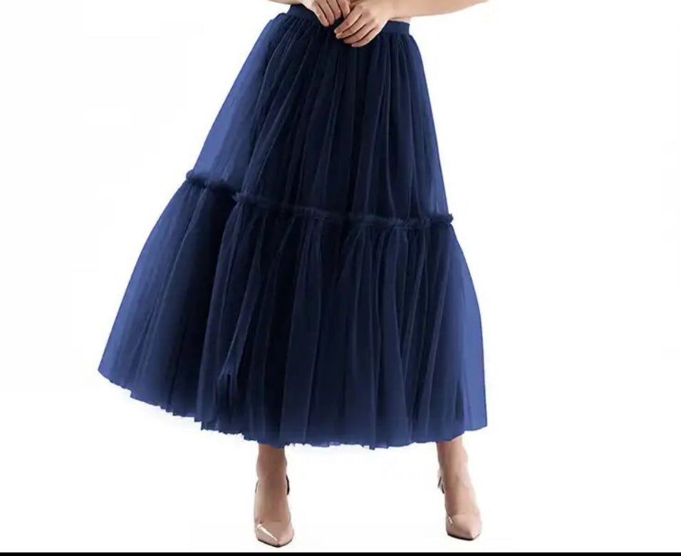 Maxi Tulle Skirt