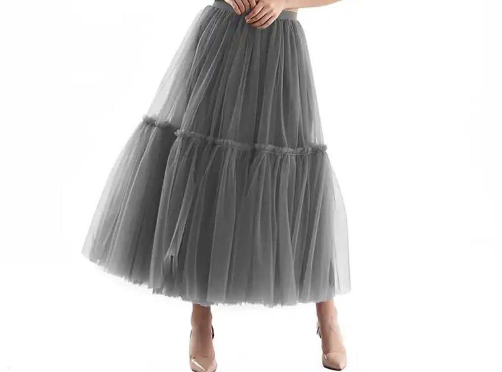 Maxi Tulle Skirt