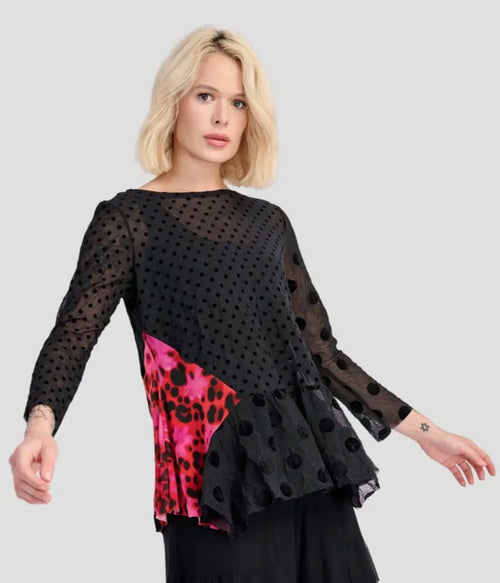 Amoure Flounce Top