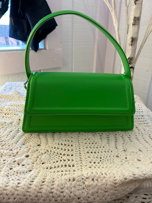 Green BCBG purse with strap