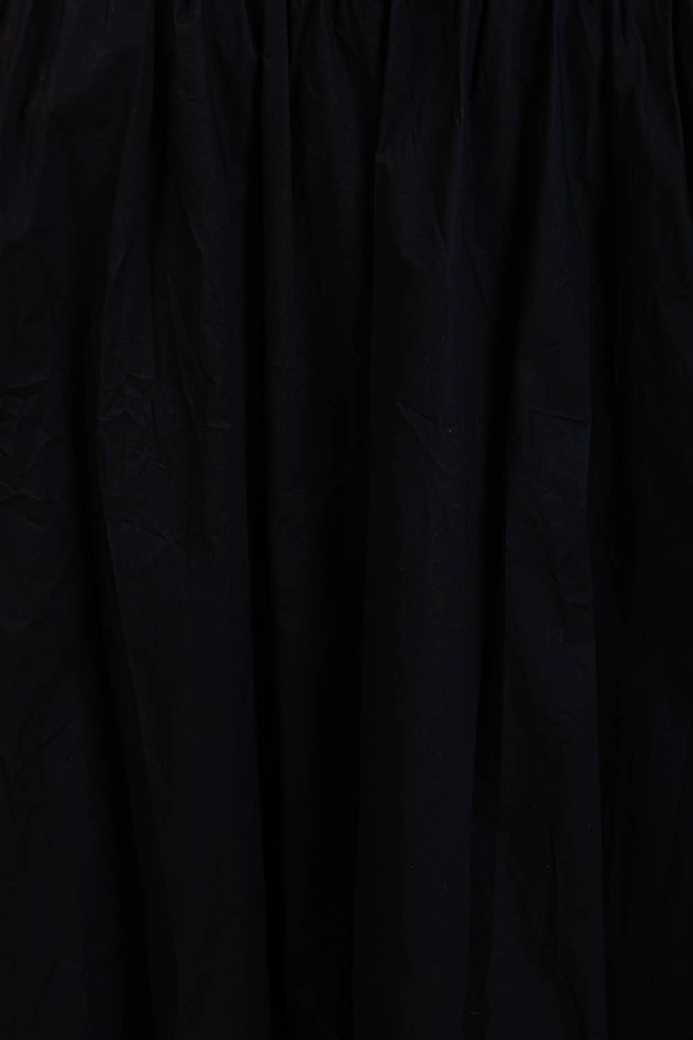 High-Waisted Midi Bubble Skirt