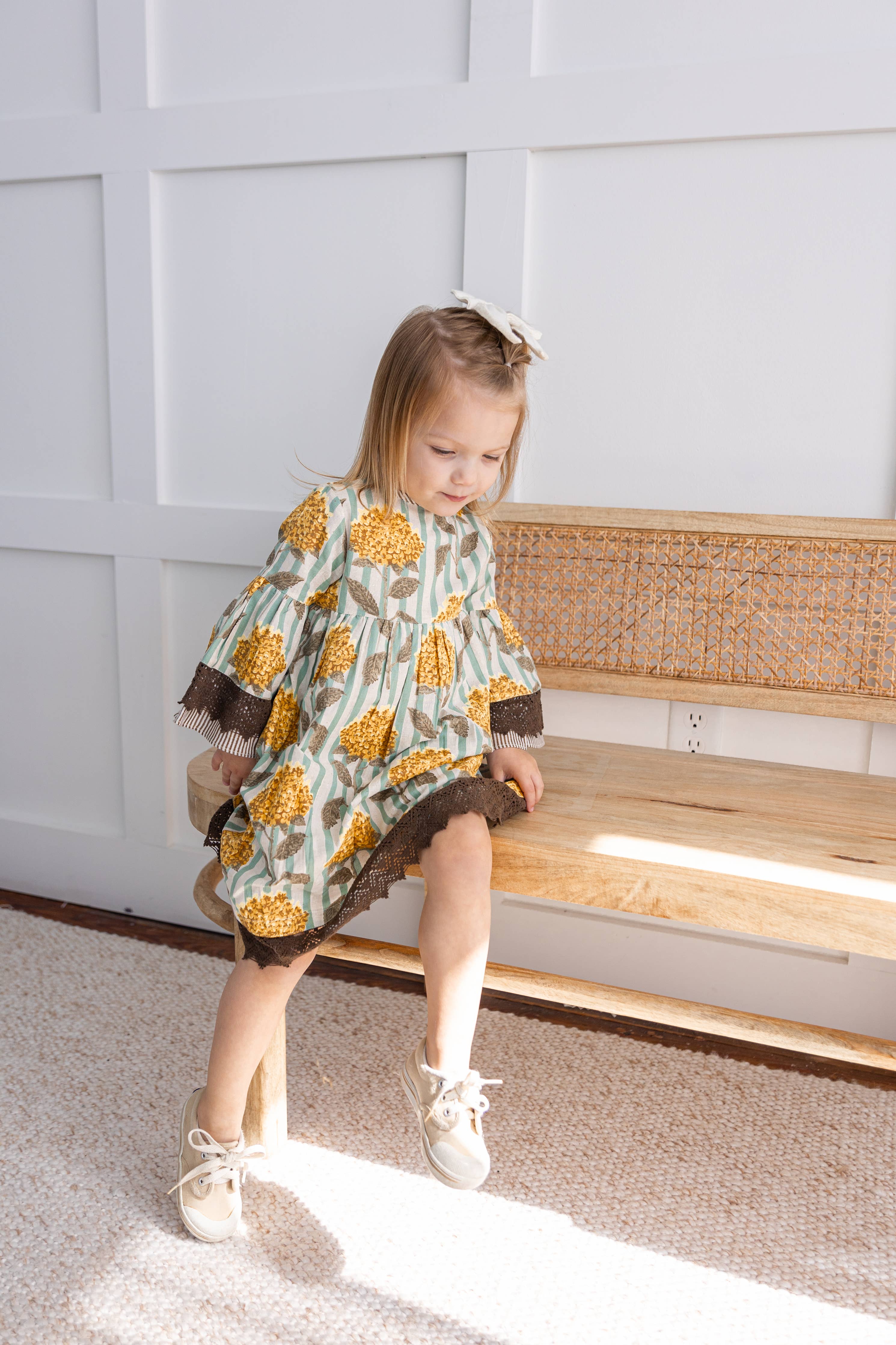 Fall Florals Girl’s Dress