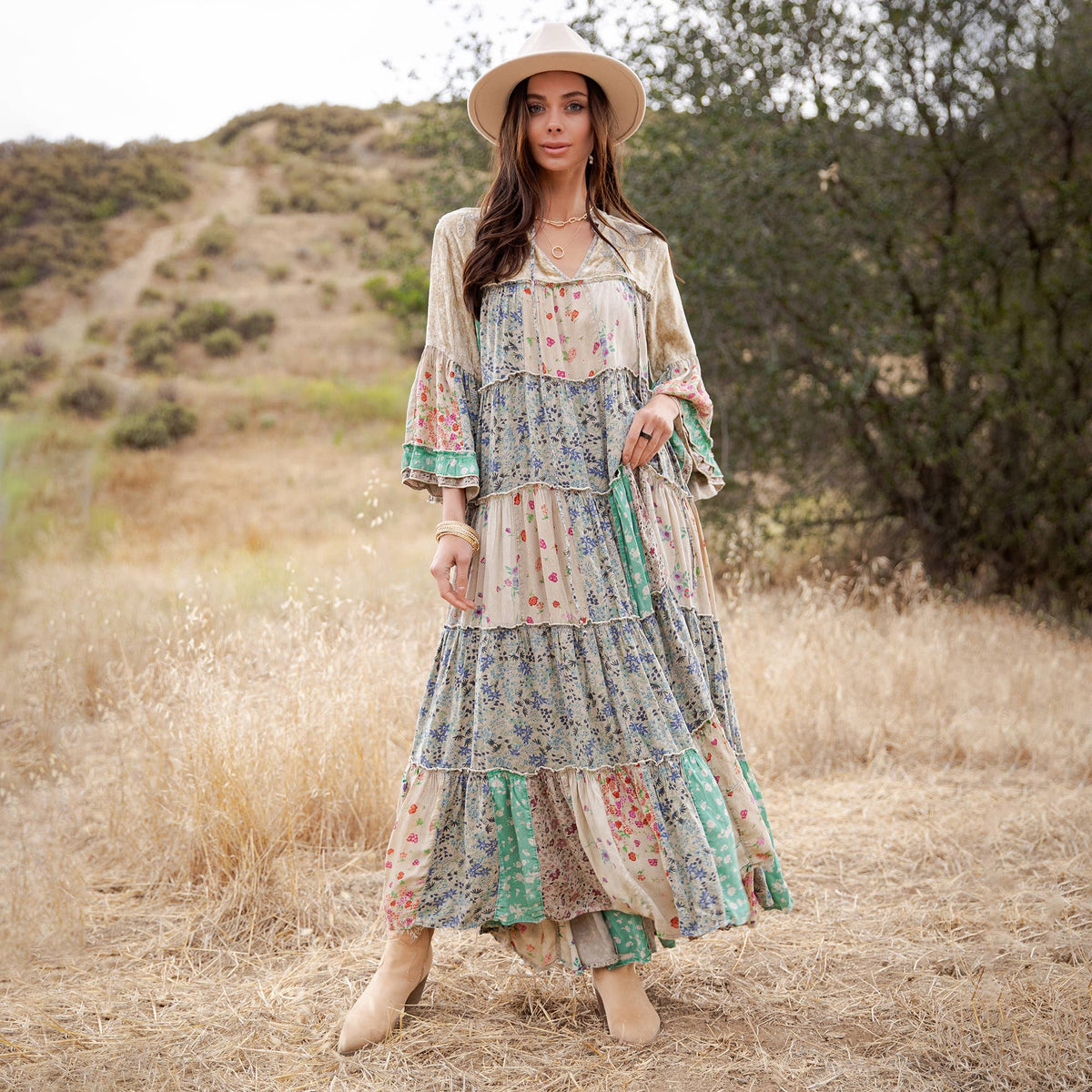 Timeless Long Dress - Sand