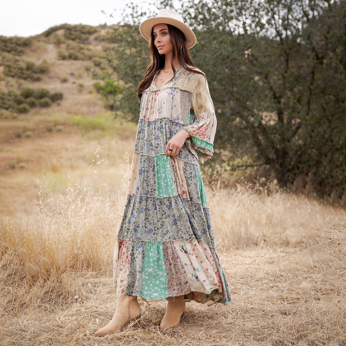 Timeless Long Dress - Sand
