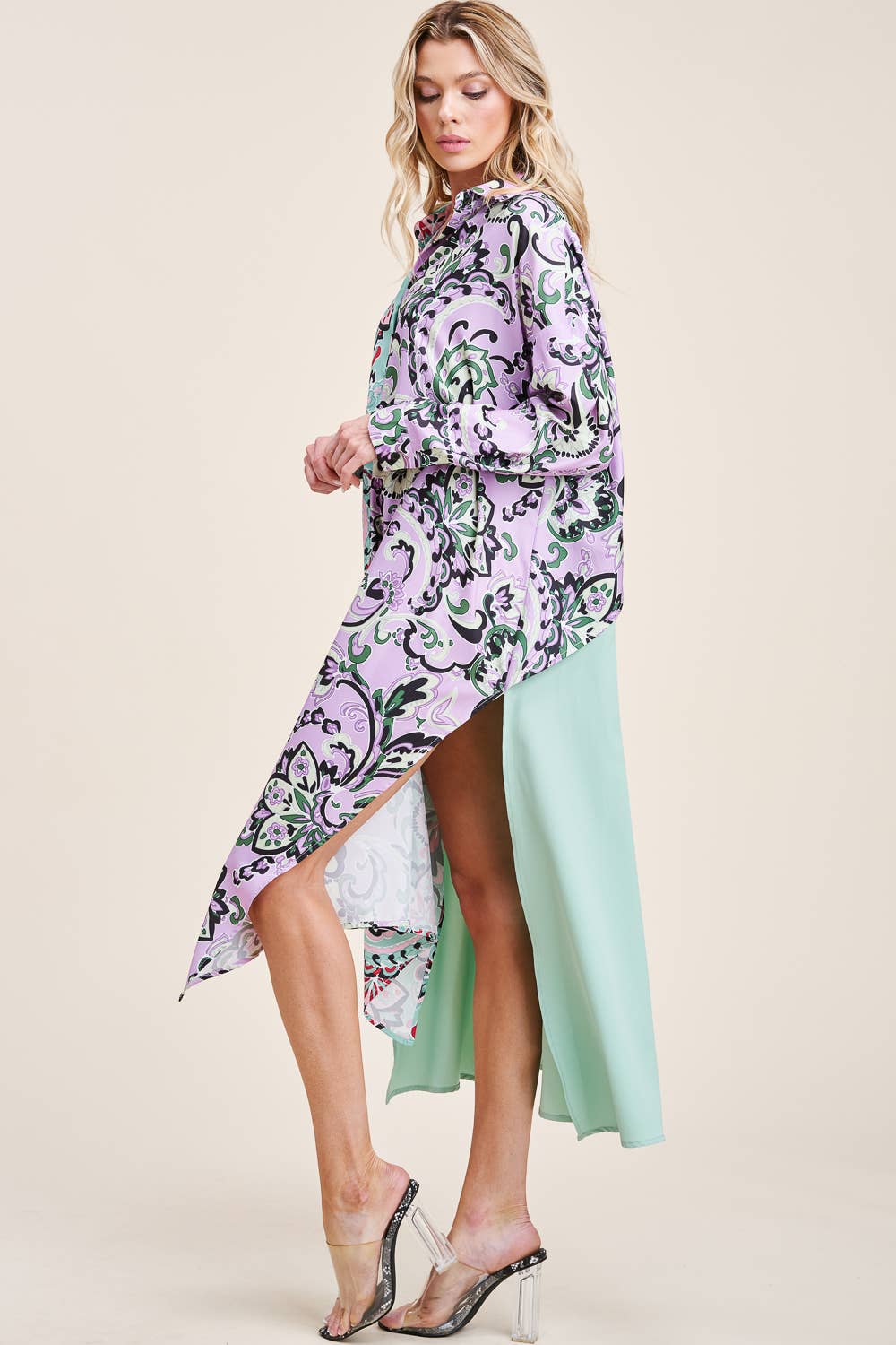 The Paisley Shirt Dress *Final Sale*