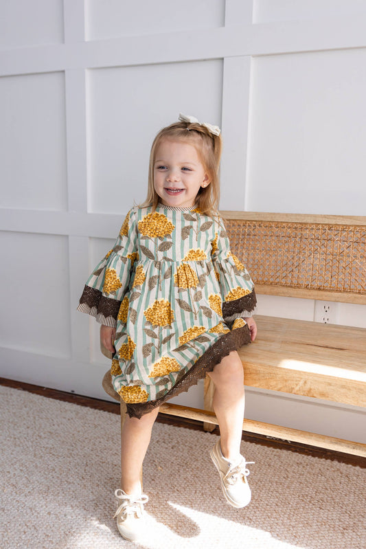 Fall Florals Girl’s Dress