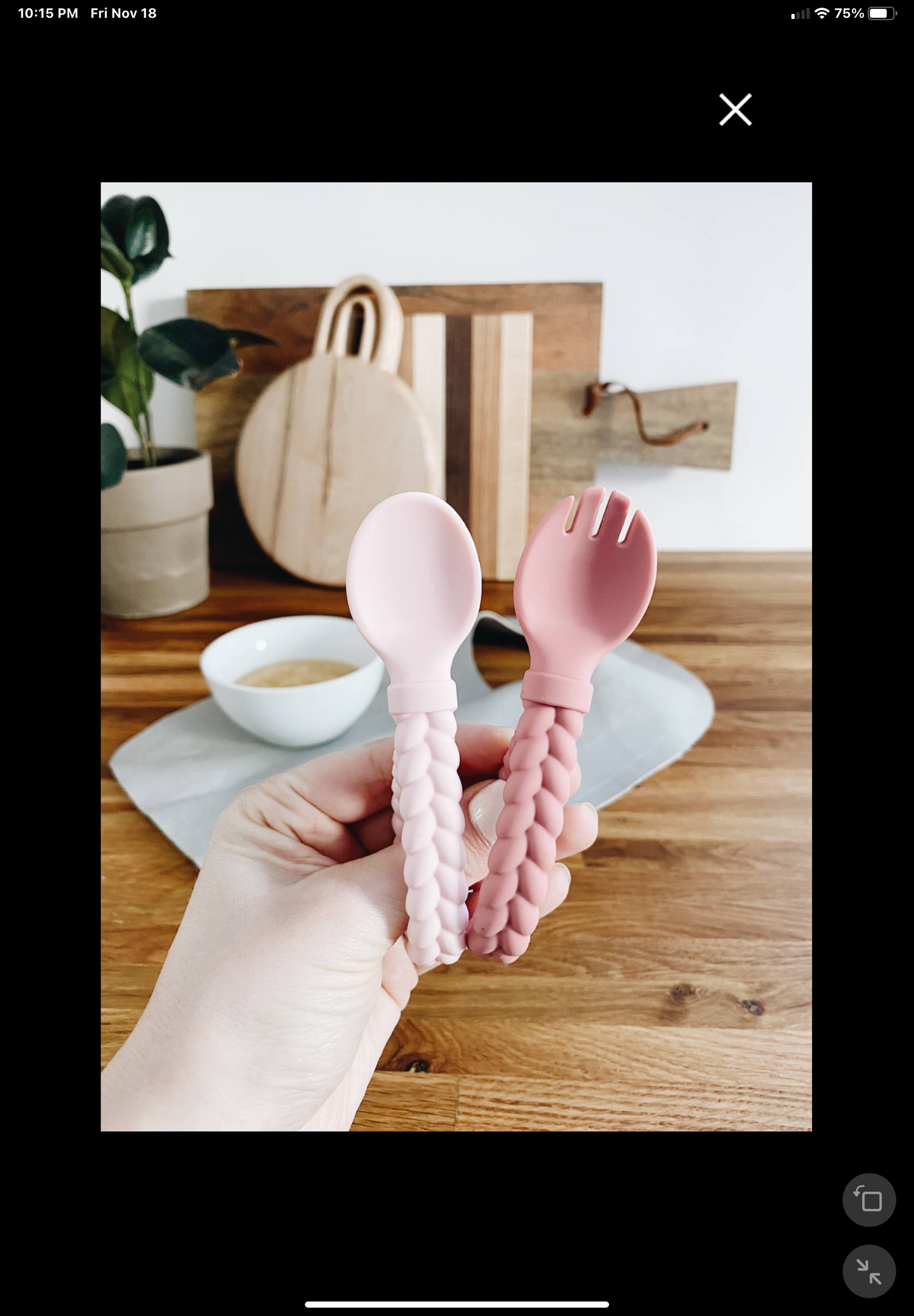 Itzy Ritzy Sweetie Spoons Spoon & Fork Set