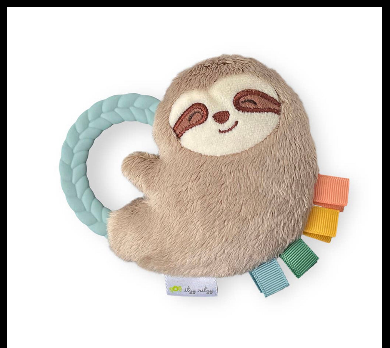 Ritzy Rattle Pal Plush Rattle Pal With Teether