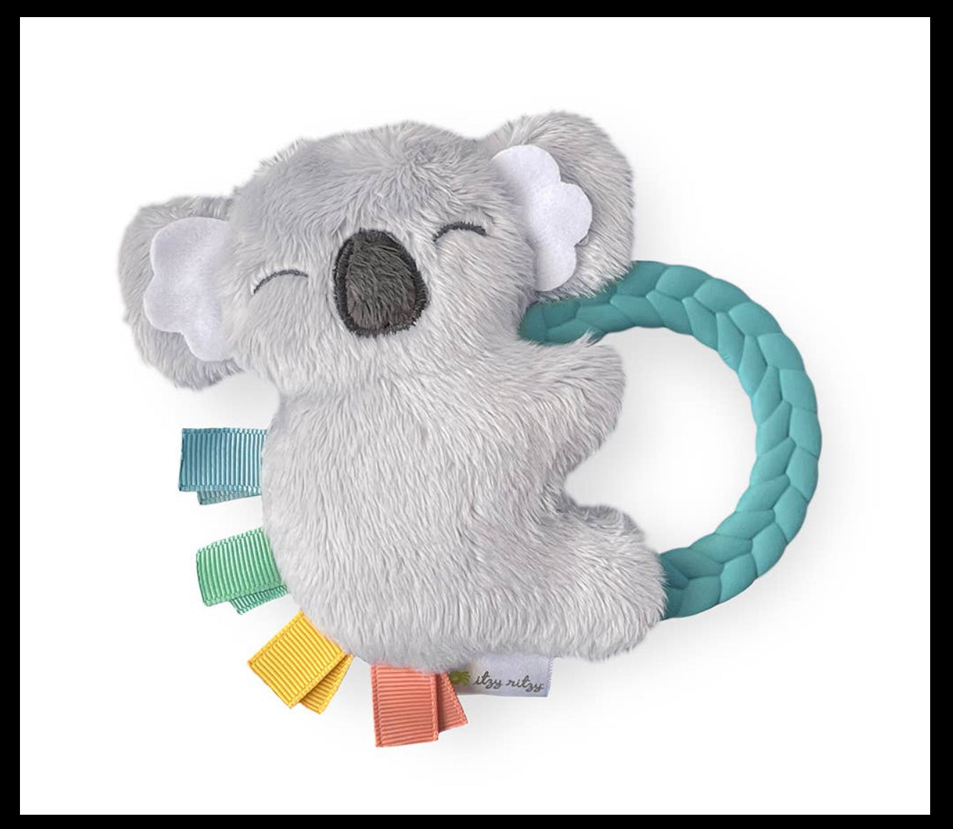 Ritzy Rattle Pal Plush Rattle Pal With Teether